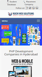Mobile Screenshot of php-development.ruchiwebsolutions.com